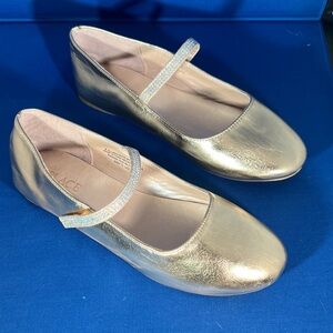 Place Gold Kids Dress Shoes